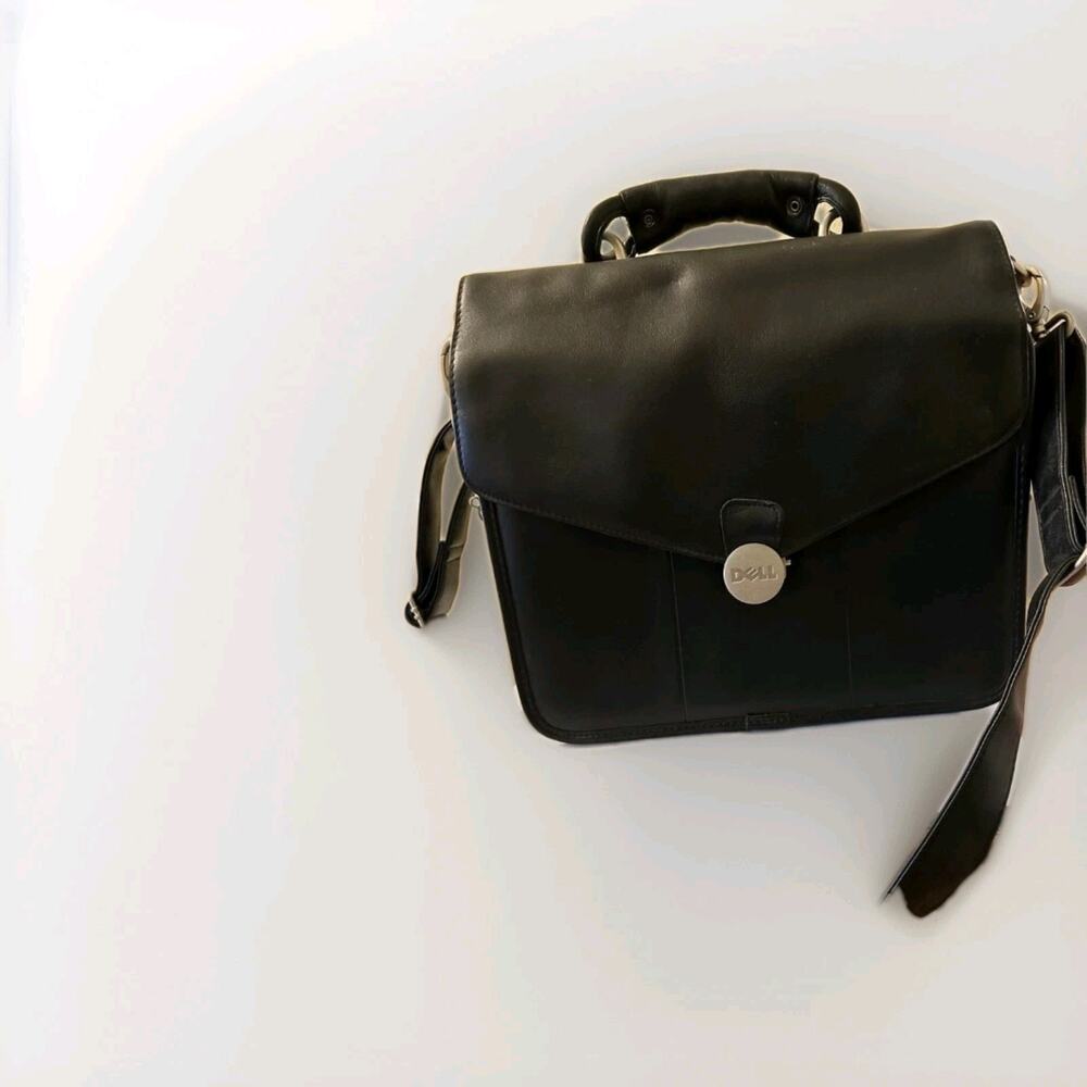 DELL LEATHER SUITCASE